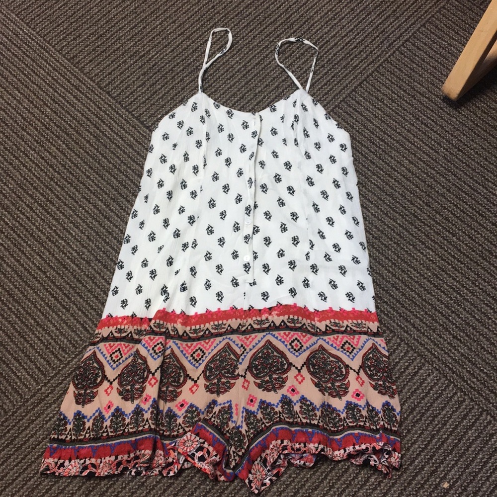 Patterned Romper